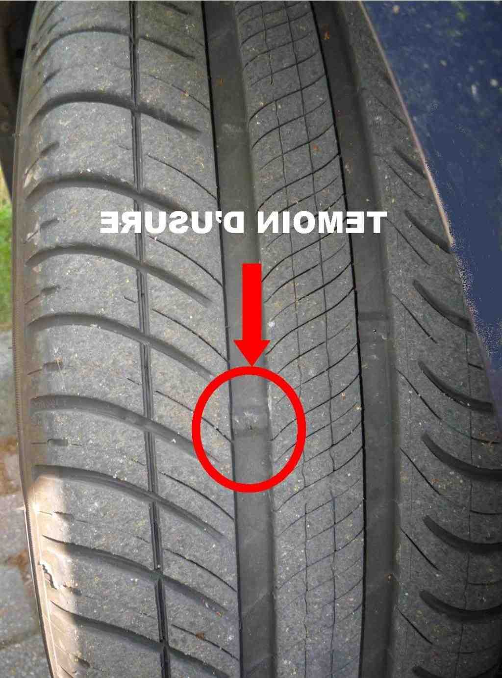 Comment mesurez-vous l'usure d'un pneu?