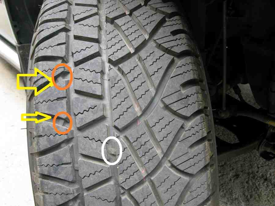 Comment savoir si un pneu est fermé?
