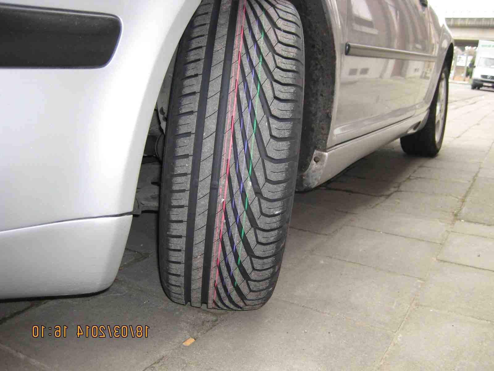 Comment connaître les pneus avant ou arrière?